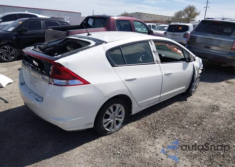 2013 Honda Insight Ex from USA, damaged, VIN JHMZE2H78DS006854